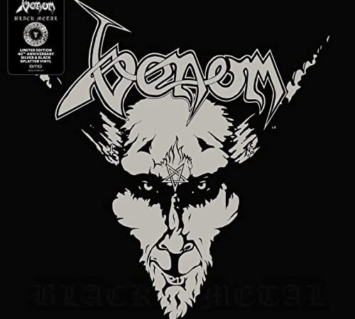 black metal (40th anniversary edition) (silver/black swirl colour vinyl)