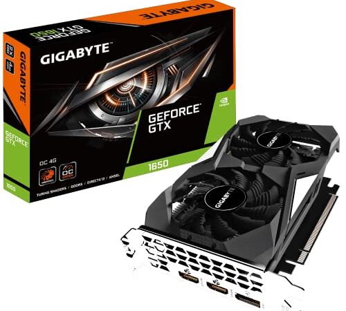 GIGABYTE GeForce GTX 1650 OC 4G, GV-N1650-OC-4GD