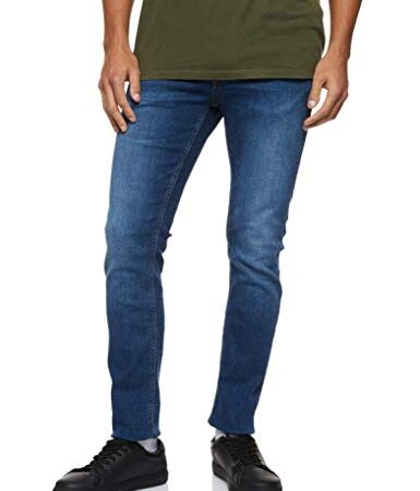 JACK & JONES Glenn Original Jeans, Blu (Blue Denim), 36W / 32L Uomo