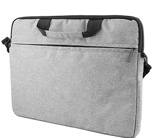 Jumper Borsa per computer portatile, compatibile con computer portatili da 15,6 pollici, borsa per computer da viaggio, affari, scuola, zaino impermeabile per uomo/donna, grigio, grigio, 2Go + 64Go