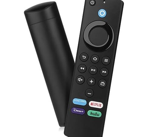 L5B83G Fire Stick Remote 3rd Gen Telecomando vocale sostitutivo compatibile con Fire Smart TV Stick 2nd/3rd Gen, adatto per AMZ Smart TV Cube 1st Gen/Later, adatto per Fire Smart TV Stick Lite/4K Max