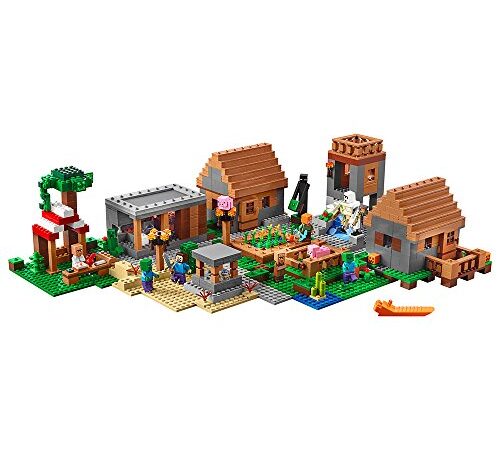 LEGO Minecraft 21128 The Village Building Kit (1600 Piece) by LEGO