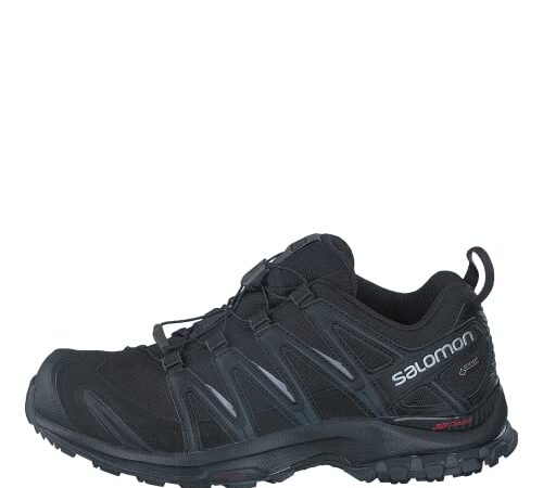 Salomon Xa Pro 3D Gore-Tex, Scarpe da Trail Running Uomo, Nero (Black/Black/Magnet), 45 1/3 EU