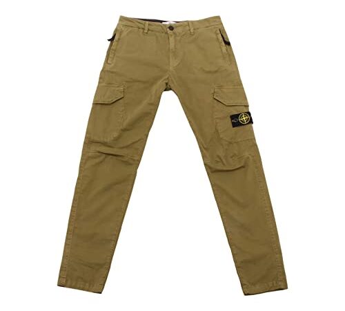 Stone Island 5657AP pantalone cargo bimbo boy kid trousers-10 YEARS